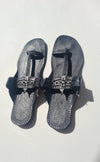 handmade Kolhapuri slippers BLACK