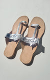 Handmade Kolhapuri Slippers Silver