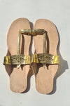 handmade Kolhapuri slippers GOLD